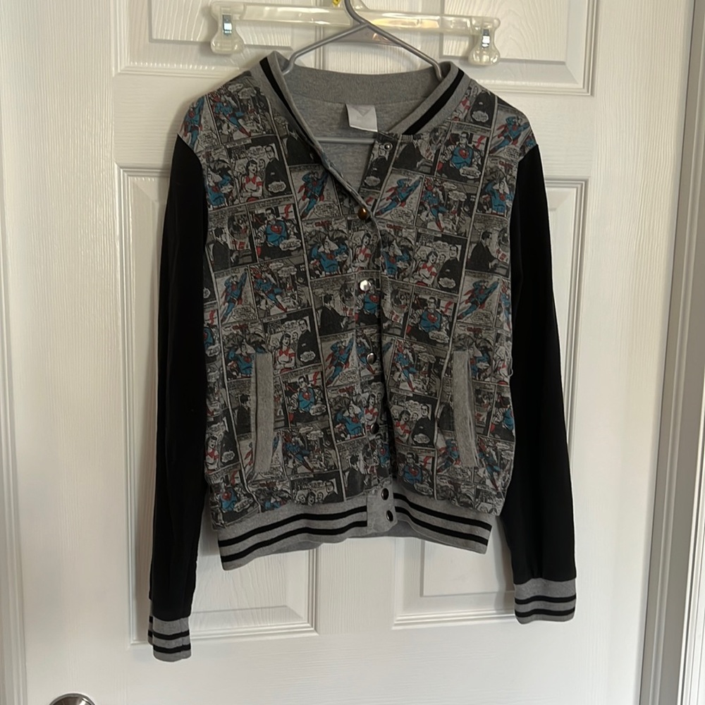Superman bomber jacket